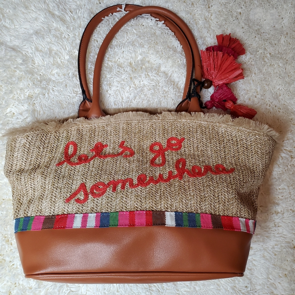 Let's Go Somewhere Libby Edelman Tote